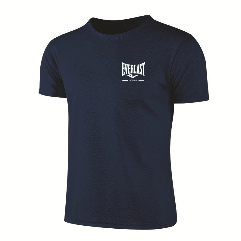 T-shirt Everlast logo blanc