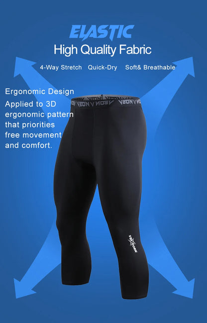 Pantalons de Compression Homme - Confort et Performance