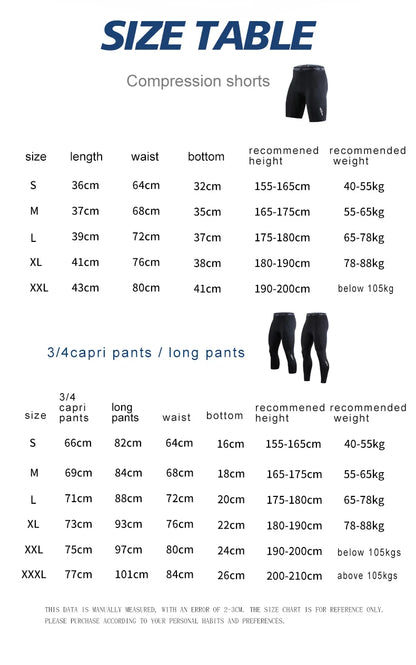 Pantalons de Compression Homme - Confort et Performance