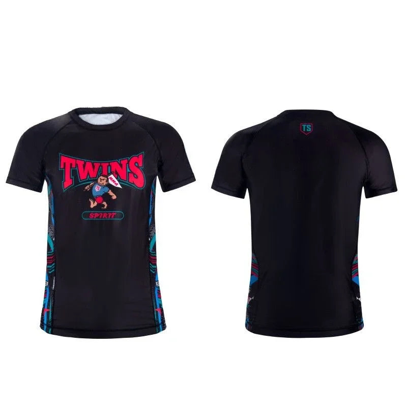 T-shirt de boxe Twins