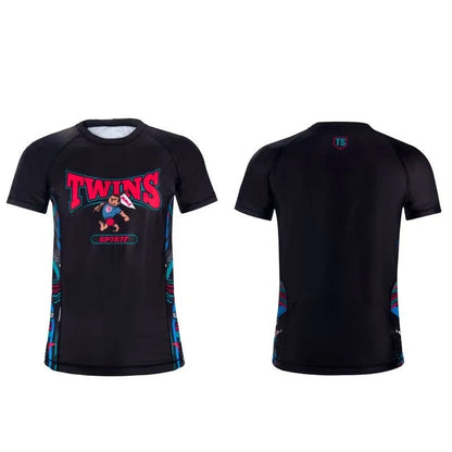 T-shirt de boxe Twins