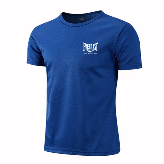 T-shirt Everlast logo blanc